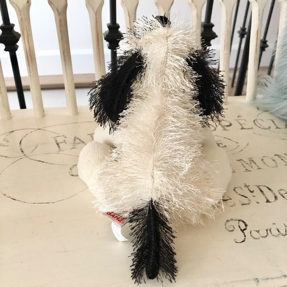 Webkinz Black & White Cheeky Dog Ganz Stuffed Toy, Good Condition - Picture 8 of 12